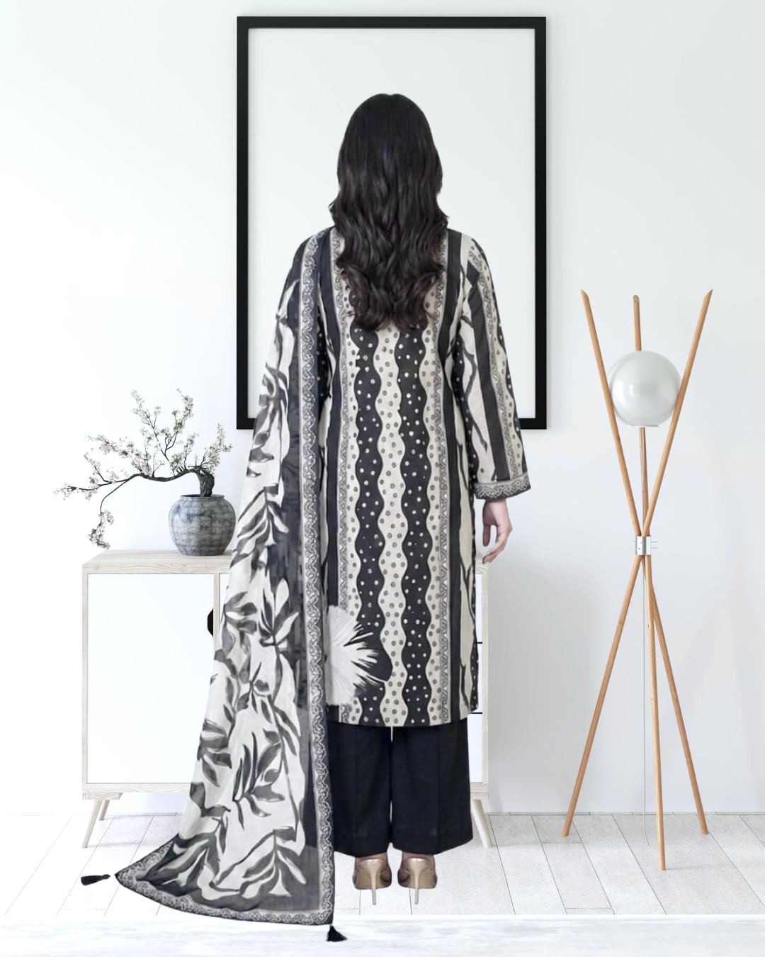 Lawn 3-pcs Digital Print - Image 2