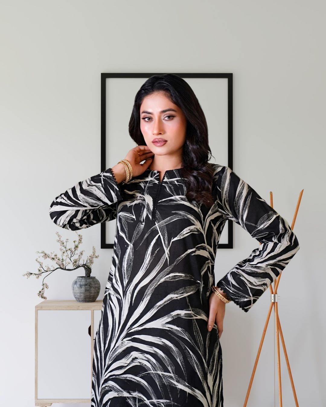 Lawn 3-pcs Digital Print - Image 2